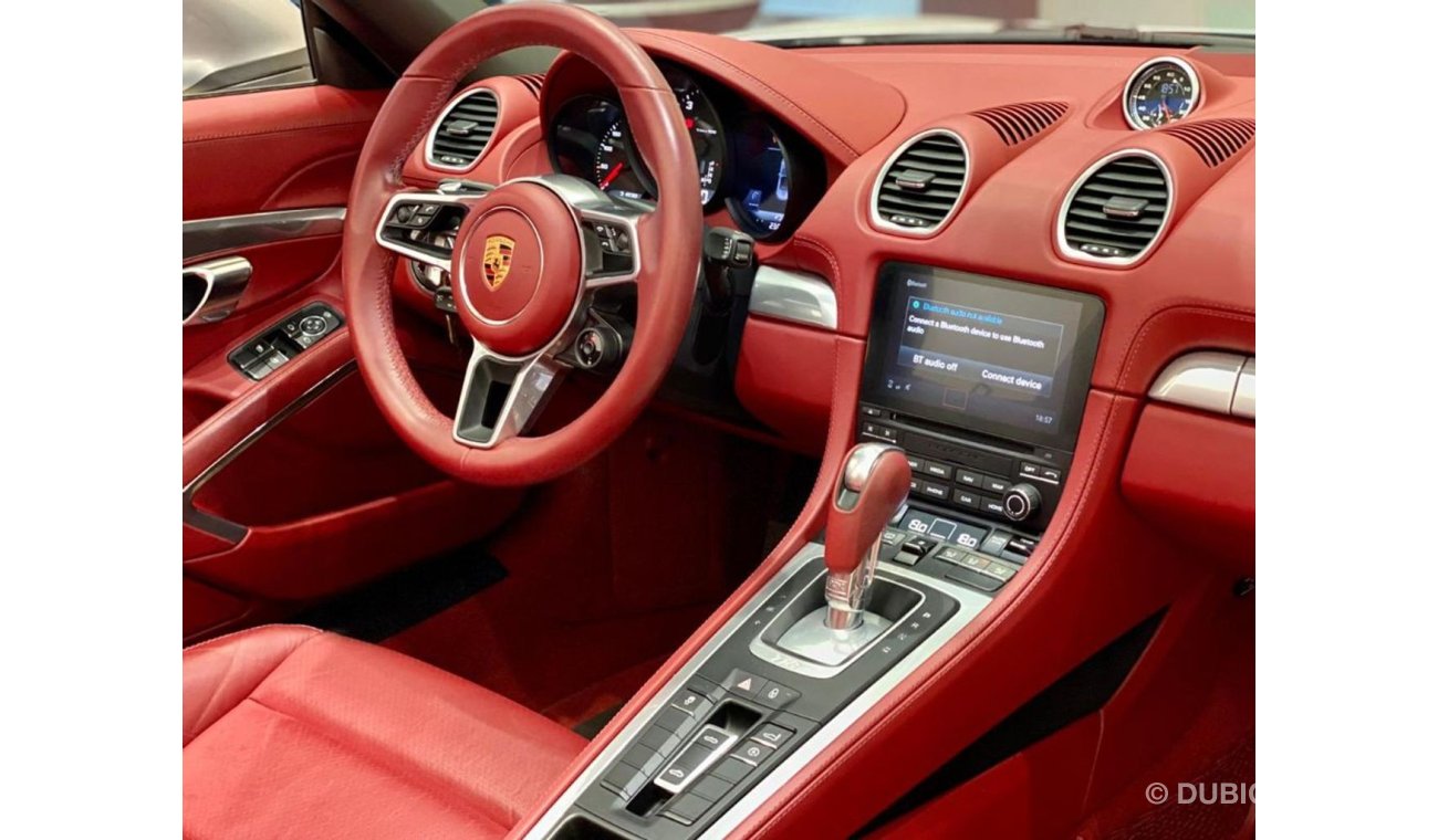 Porsche 718 Boxster 2018 Porsche Boxster 718, Agency Warranty, Like New Condition, GCC
