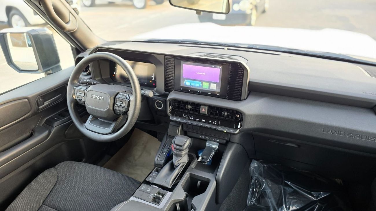 Toyota Prado GXR Toyota Prado TOYOTA PRADO PETROL 2.4T E BASIC - 2025 MODEL - WHITE INSIDE BLACK