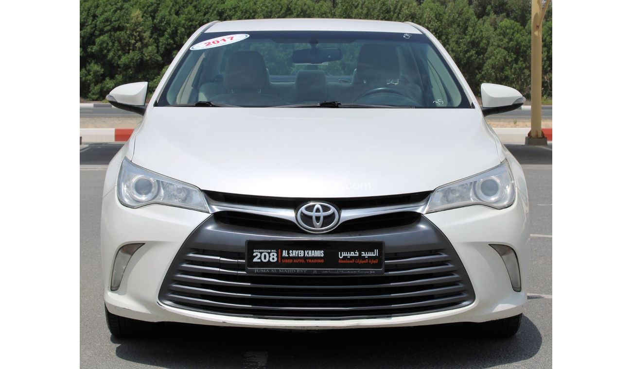 Toyota Camry Toyota Camry 2017 GCC No. 2 in excellent condition without accidents, very clean from inside and out