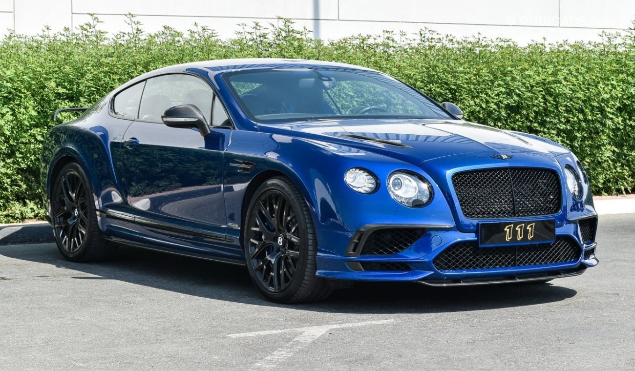 Bentley Continental Supersports / Warranty / GCC Specifications