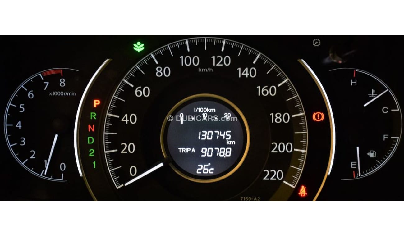 هوندا سي آر في AMAZING Honda CRV AWD 2013 Model!! in Blue Color! GCC Specs