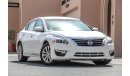 Nissan Altima 2014 GCC under Warranty with Zero Down-Payment.