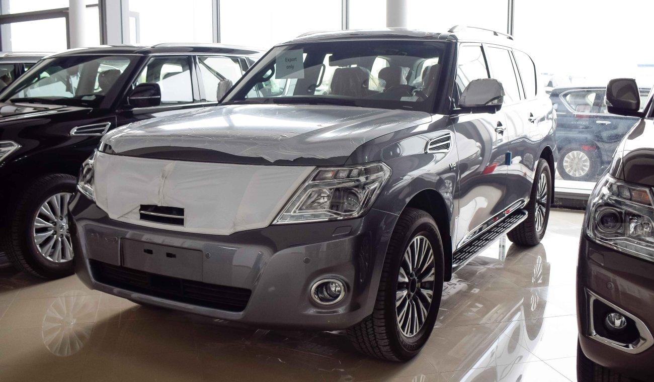 Nissan Patrol بلاتينيوم بمواصفات خاصة اضاءه بالسقف