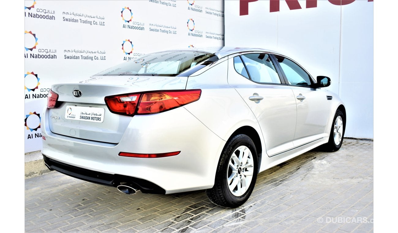 كيا أوبتيما 2.4L 2016 GCC SPECS WITH DEALER WARRANTY