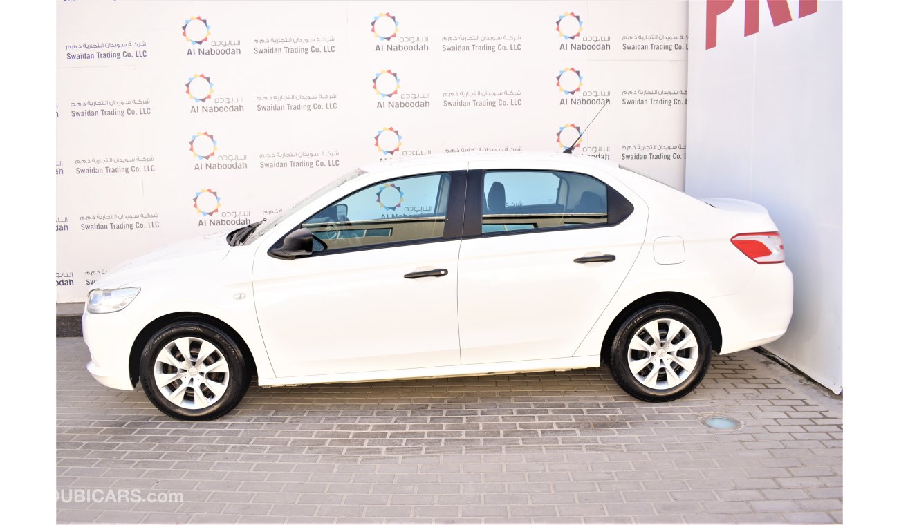 Peugeot 301 AED 490 PM | 0% DP | 1.6L ACCESS 2017 GCC WARRANTY