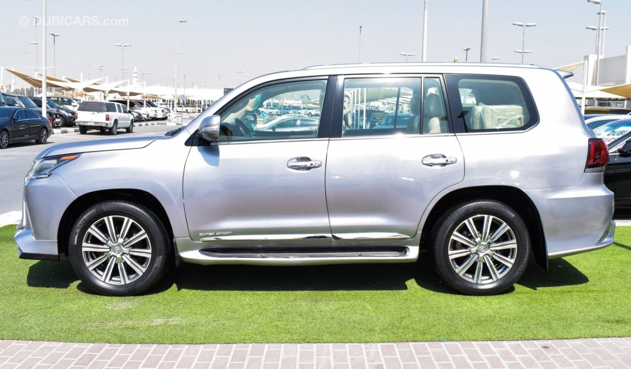 Lexus LX570 With 2020 body kit