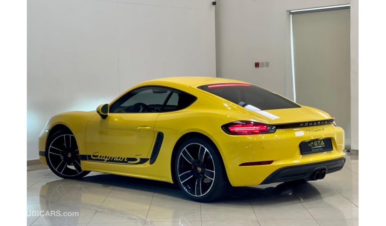 Porsche Cayman S 2018 Porsche Cayman S, Full Porsche History, Porsche Warranty, Low Kms, GCC