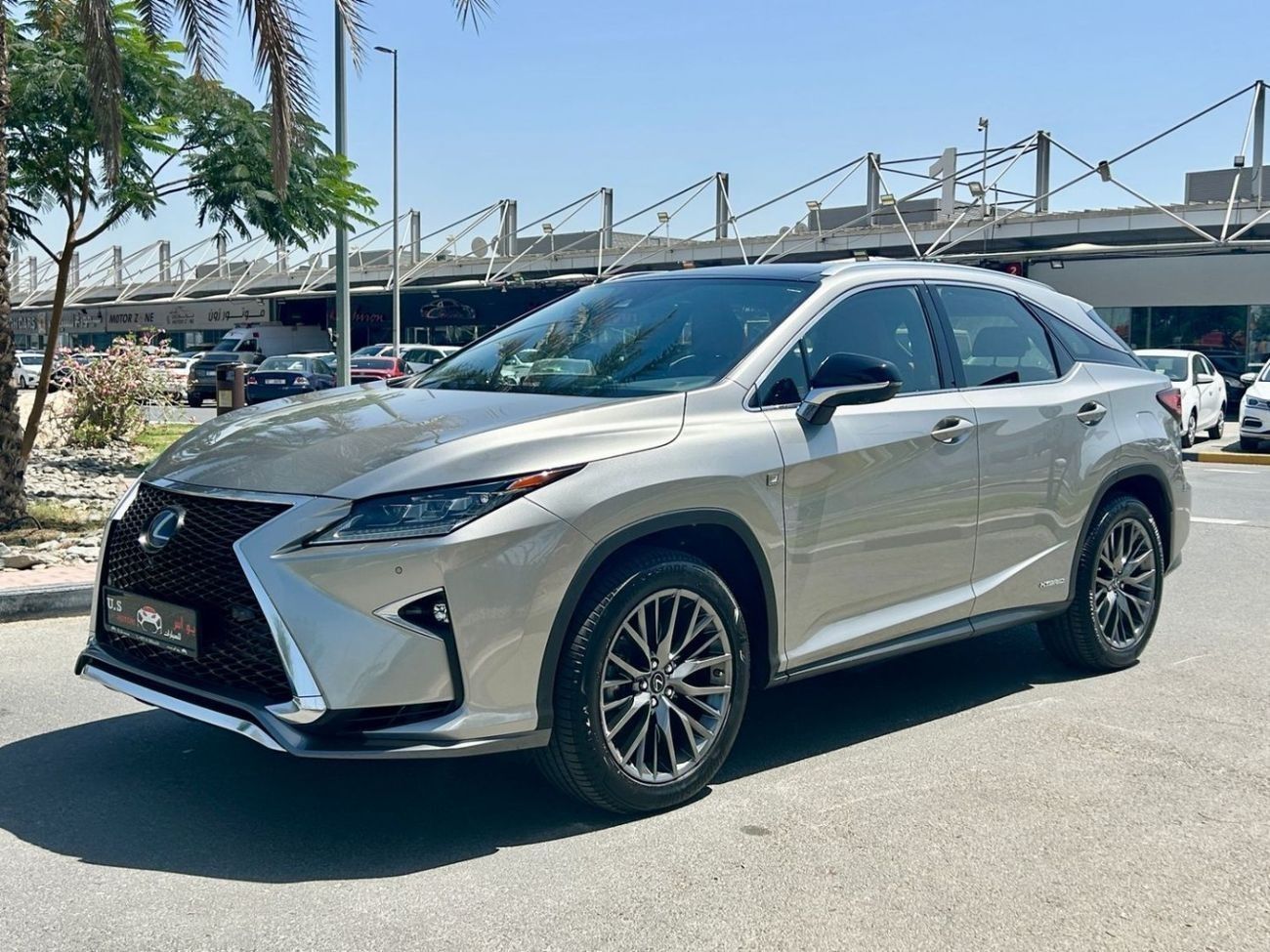 Lexus RX450h F Sport 3.5L Hybrid 2017 GCC AL FUTTAIM LOW MILEAGE SINGLE OWNER IN MINT CONDITION