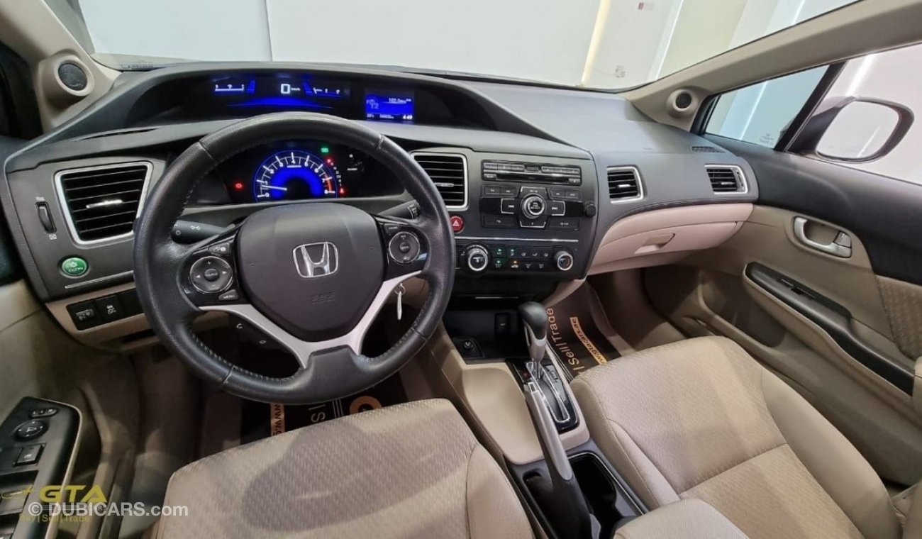 هوندا سيفيك 2015 Honda Civic, Warranty, Service History, Low KMS, GCC