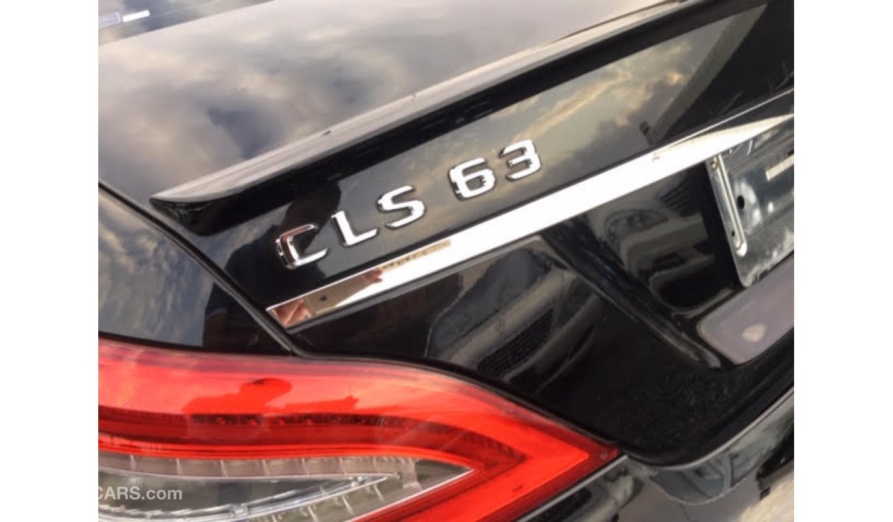 مرسيدس بنز CLS 63 AMG وارد اليابان بطاقة جمركية