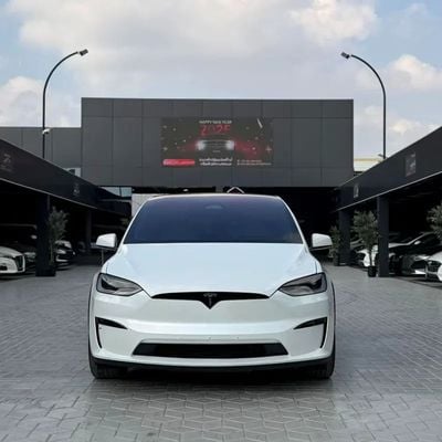 Tesla Model X PLAID Long Range | Dual Motor AWD | 670 HP | 29600 KM | White | تسلا موديل X
