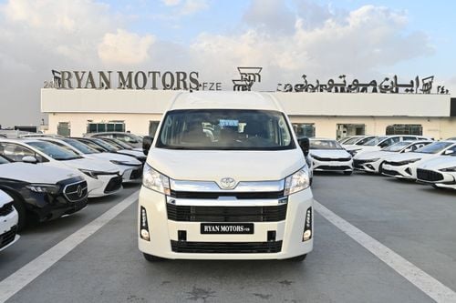 تويوتا هاياس Toyota Hiace GL Hi-Roof 3.5L V6 Petrol Automatic White Bumper, 12+1 Seater Model 2026