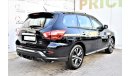 Nissan Pathfinder DEALER WARRANTY 3.5L SV 2018 GCC SPECS WITH LEATHER SEATS