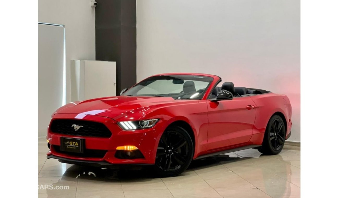 فورد موستانج 2016 Ford Mustang EcoBoost Convertible, Full Dealer Service History, Warranty, Low Kms, GCC