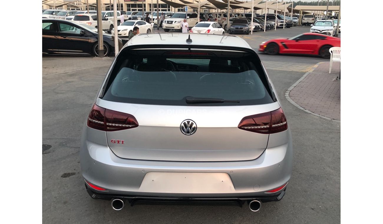Volkswagen Golf GTI club sport model 2016 GCC car prefect condition full option