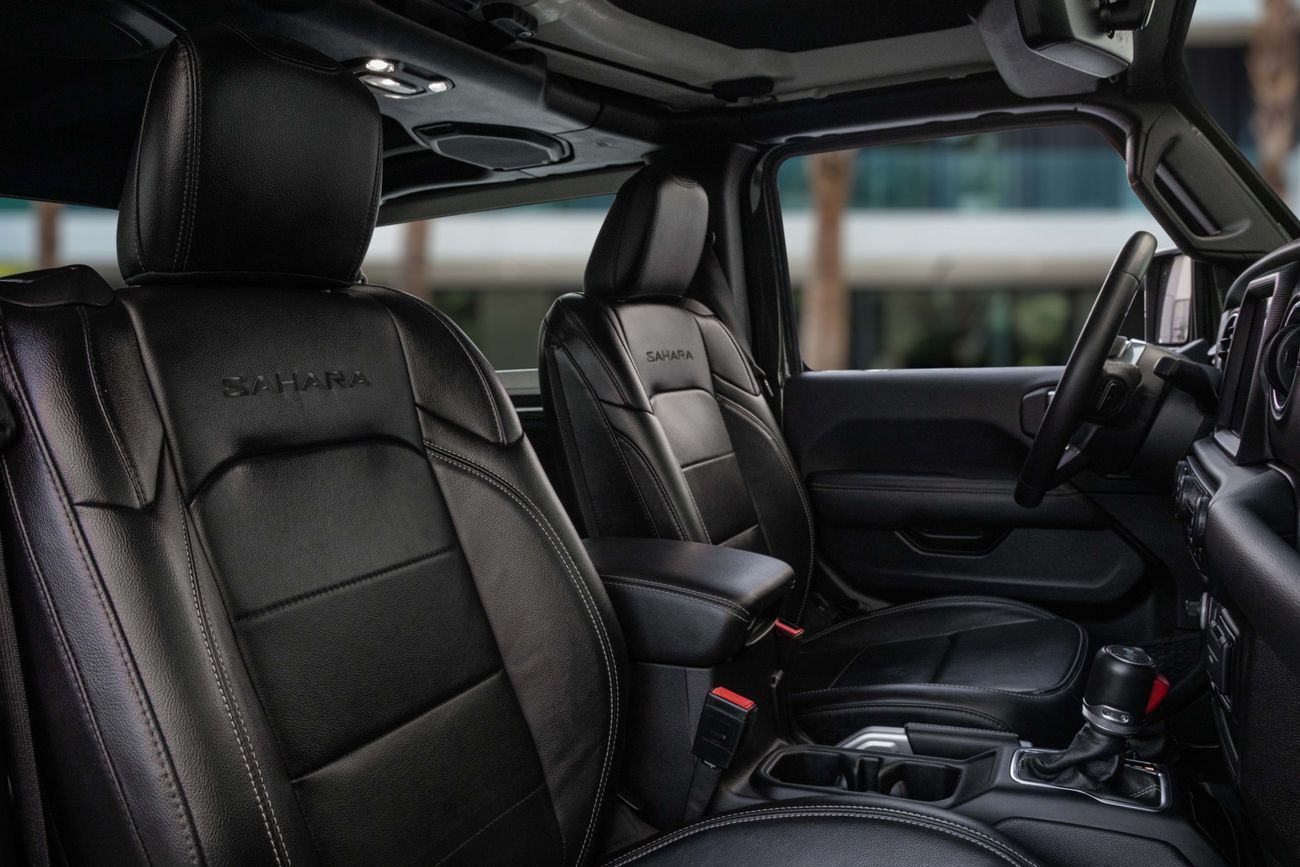 جيب رانجلر 2,644 P.M | 0% Downpayment | Wrangler Sahara (Leather Seats) | Jeep Warranty!