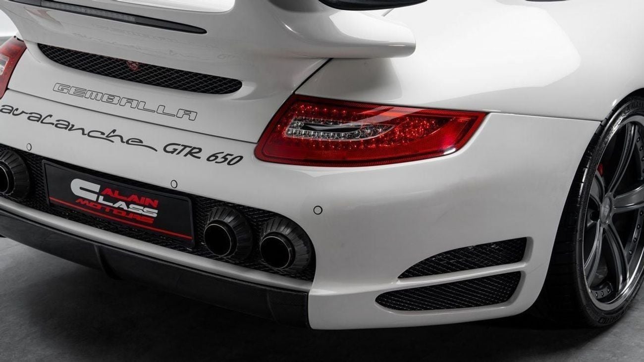Porsche 911 Turbo Gemballa Avalanche GTR 650 - 2007 - Euro Specs