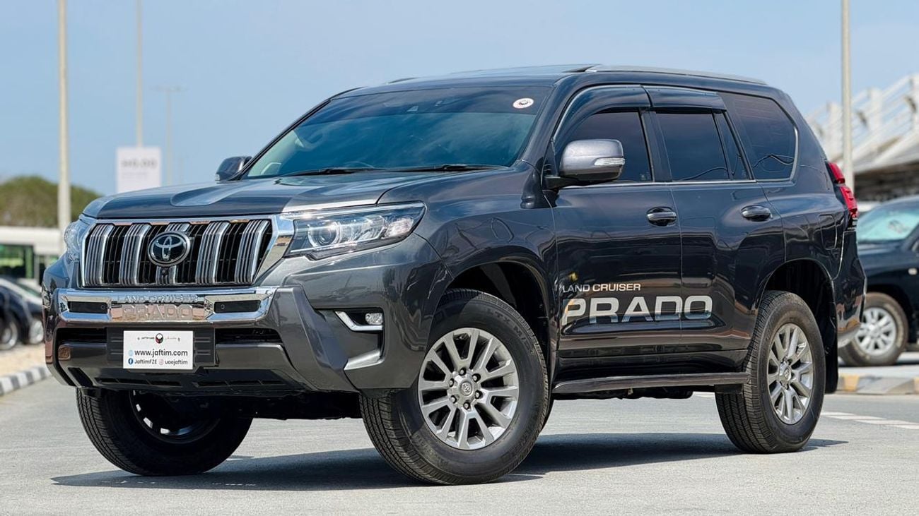 Toyota Prado 2021 | 2.8L DIESEL ENGINE | AT | RHD | SUNROOF | 360 VIEW CAMERA | COOL BOX | DIGITAL ODOMETER | ELE