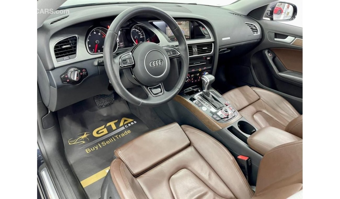 Audi A5 50 TFSI quattro S-Line (Sport Plus) 2015 Audi A5, Warranty, GCC