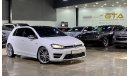 فولكس واجن جولف "SOLD" 2015 Volkswagen Golf R, Warranty, Full Service History, GCC, Low Kms