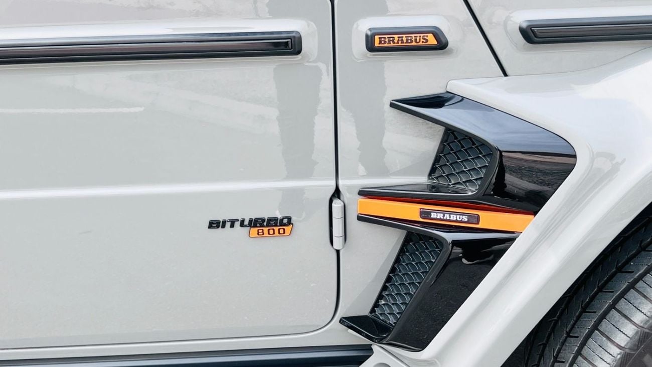 Mercedes-Benz G 63 AMG UNDER WARRANTY | FSH | BRABUS 800 Mercedes G63 | GCC | 2022 | NO FLOOD