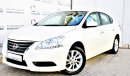 Nissan Sentra 1.6L SV 2016 GCC SPECS STARTING FROM 26,900 DHS