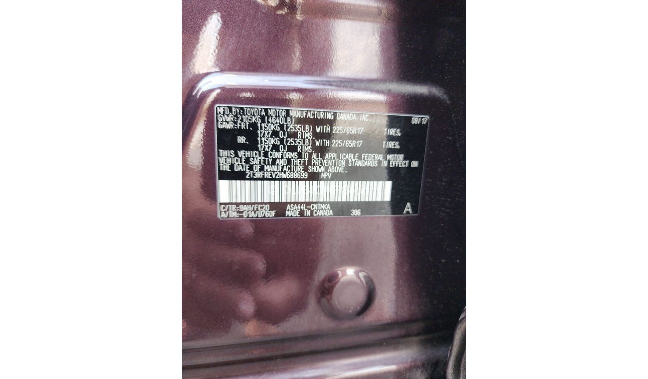 تويوتا راف ٤ TOYOTA RAV4 XLE FULL OPTION 2018