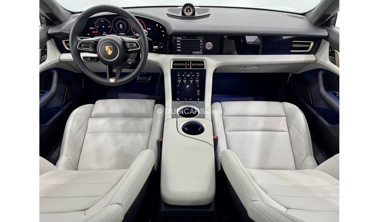 Porsche Taycan 2021 Porsche Taycan Turbo, 11/2023 Porsche Warranty + 2029 Battery Warranty, GCC