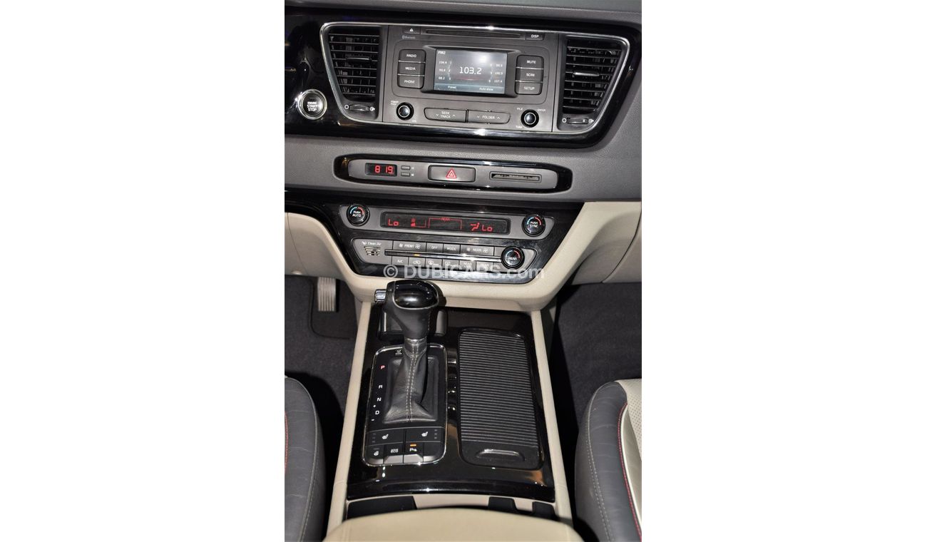 Kia Carnival EXCELLENT DEAL for our KIA Grand Carnival 2016 Model!! in Silver Color! GCC Specs