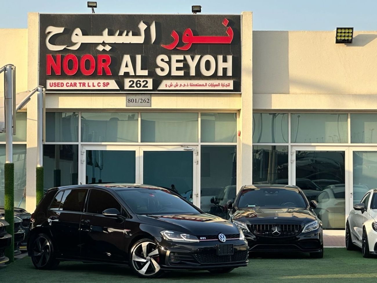 فولكس واجن جولف GTI VOLKSWAGEN GOLF  GTI 2019 GCC FULL OPTION ORIGINAL PAINT PERFECT CONDITION