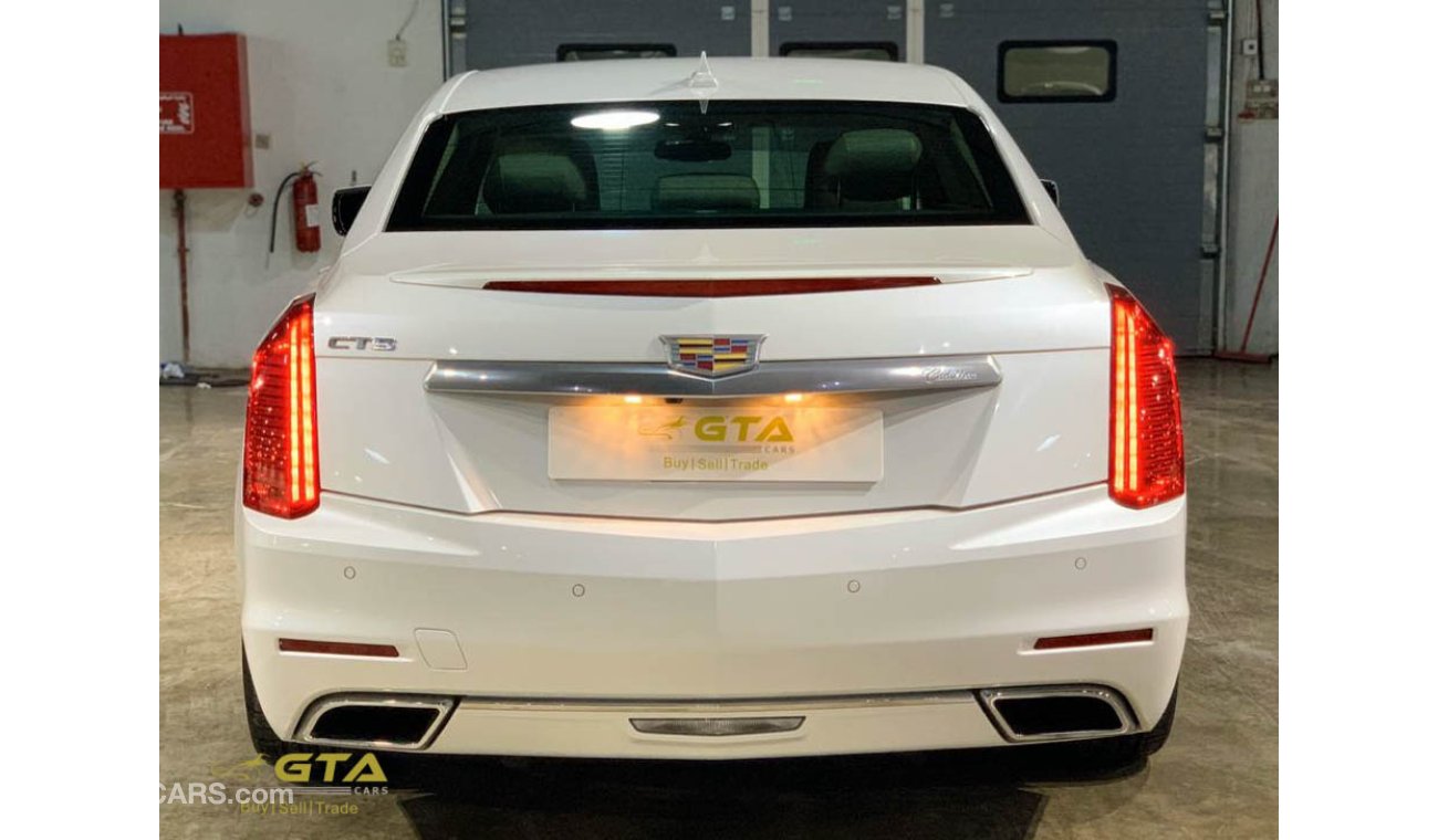 Cadillac CTS 2016 Cadillac CTS, Warranty, Full Service History, GCC, Low Kms