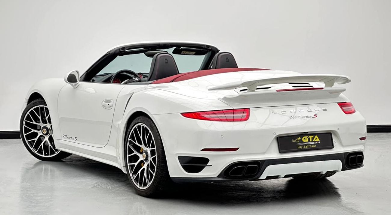 Porsche 911 Turbo S 3.8L (560 HP) Convertible 2015 Porsche 911 Turbo S, Nov/2026 Porsche Warranty, Porsche Full 