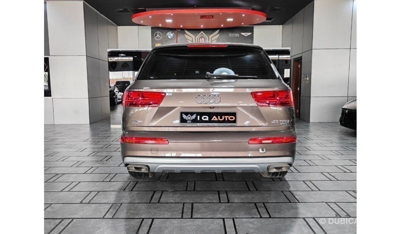 Audi Q7 AED 1,800 P.M | 2016 AUDI Q7 45 TFSI QUATTRO 3.0 L | 7 SEATS | GCC | UNDER WARRANTY
