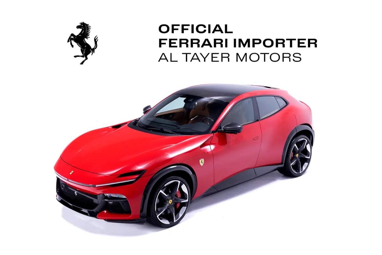 Ferrari Purosangue Delivery Mileage