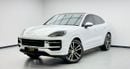 بورش كايان 2024 Porsche Cayenne Coupe, 2026 Porsche Warranty, Full Porsche Service History, Low Km, GCC