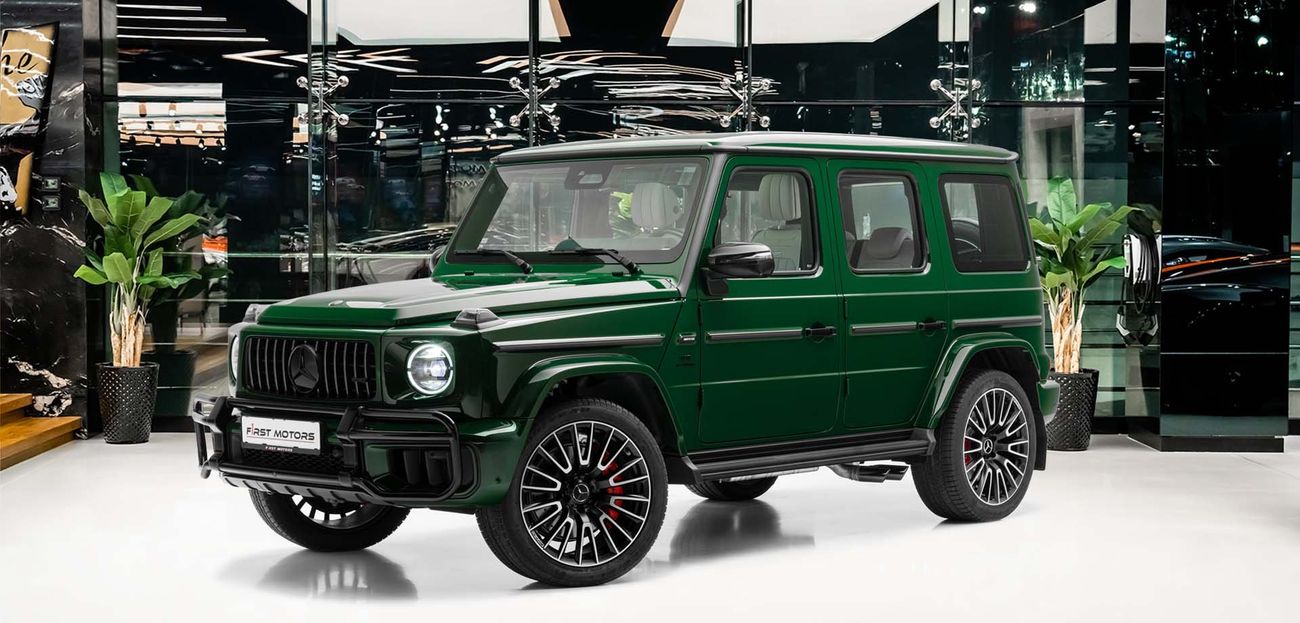 Mercedes-Benz G 63 AMG 4.0L V8 Twin-Turbocharged Engine + eMotor