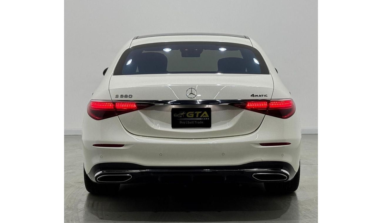 Mercedes Benz S 580 4MATIC Exclusive 4.0L 2021 Mercedes Benz S580 AMG 4MATIC, Warranty, Service History, Fully Loaded, V