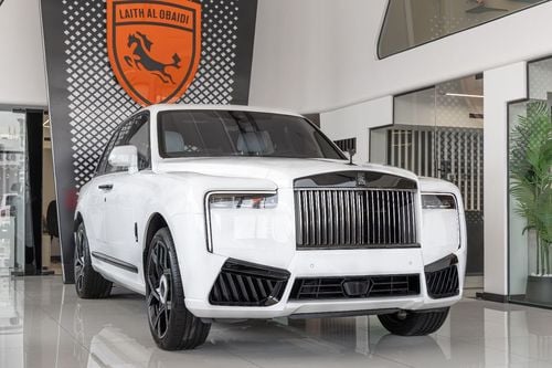 رولز رويس كولينان ROLLS-ROYCE CULLINAN | BLACK BADGE | FULL OPTIONS | BESPOKE SOUND SYSTEM | GCC SPECS | DEALER WARRAN