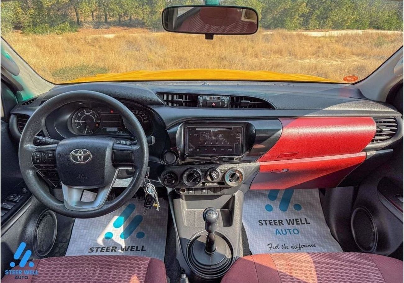 Toyota Hilux DLX 2.4L 4WD Diesel MT DC / Ready to Drive / GCC / Book Now!
