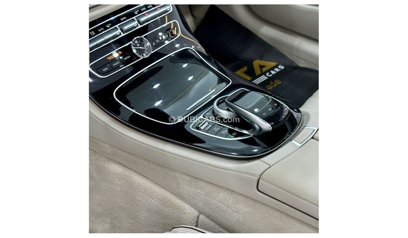 Mercedes-Benz E200 2017 Mercedes-Benz E200 AMG Coupe, Service History, Warranty, GCC