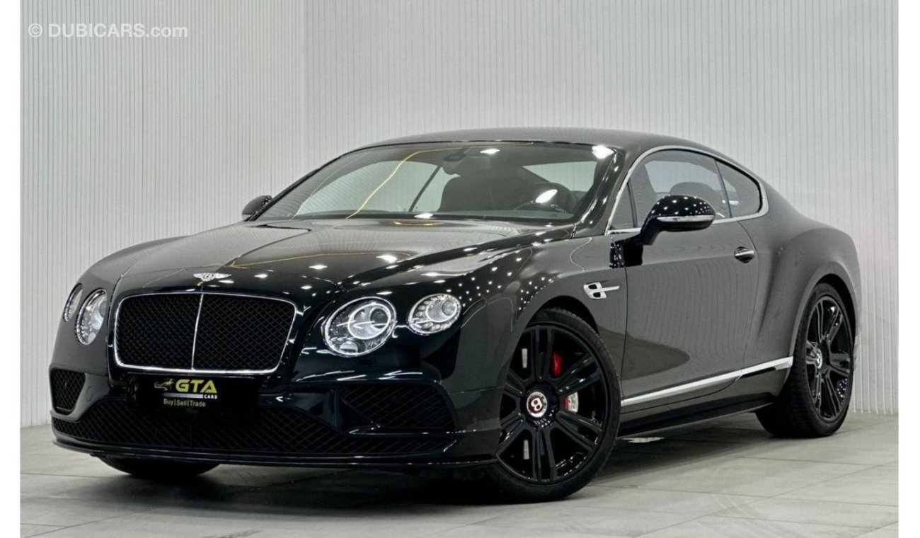 بنتلي كونتيننتال جي تي 2016 Bentley Continental V8S GT, October 2023 Warranty, October 2025 Service Contract, GCC