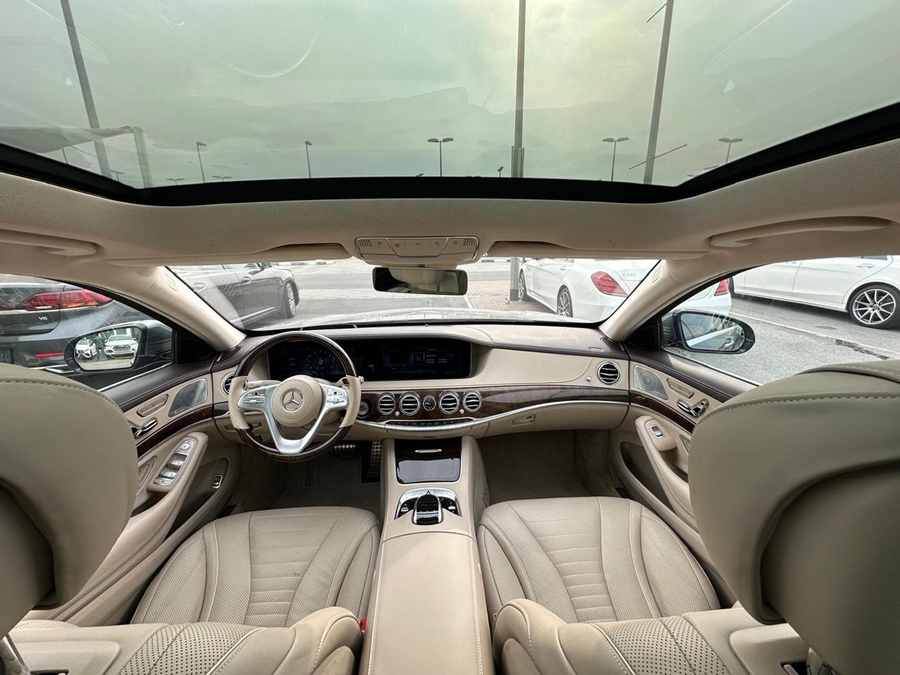مرسيدس بنز S 560 Mercedes S560_ 2018_ Gulf _in excellent condition_ no problems