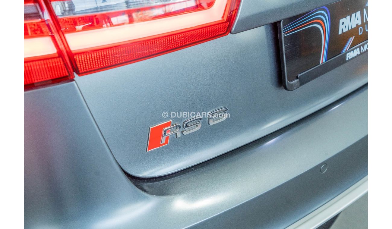 Audi RS6 2015 Audi RS6 Avant 4.0L V8 Twin Turbo / Full Audi Service History