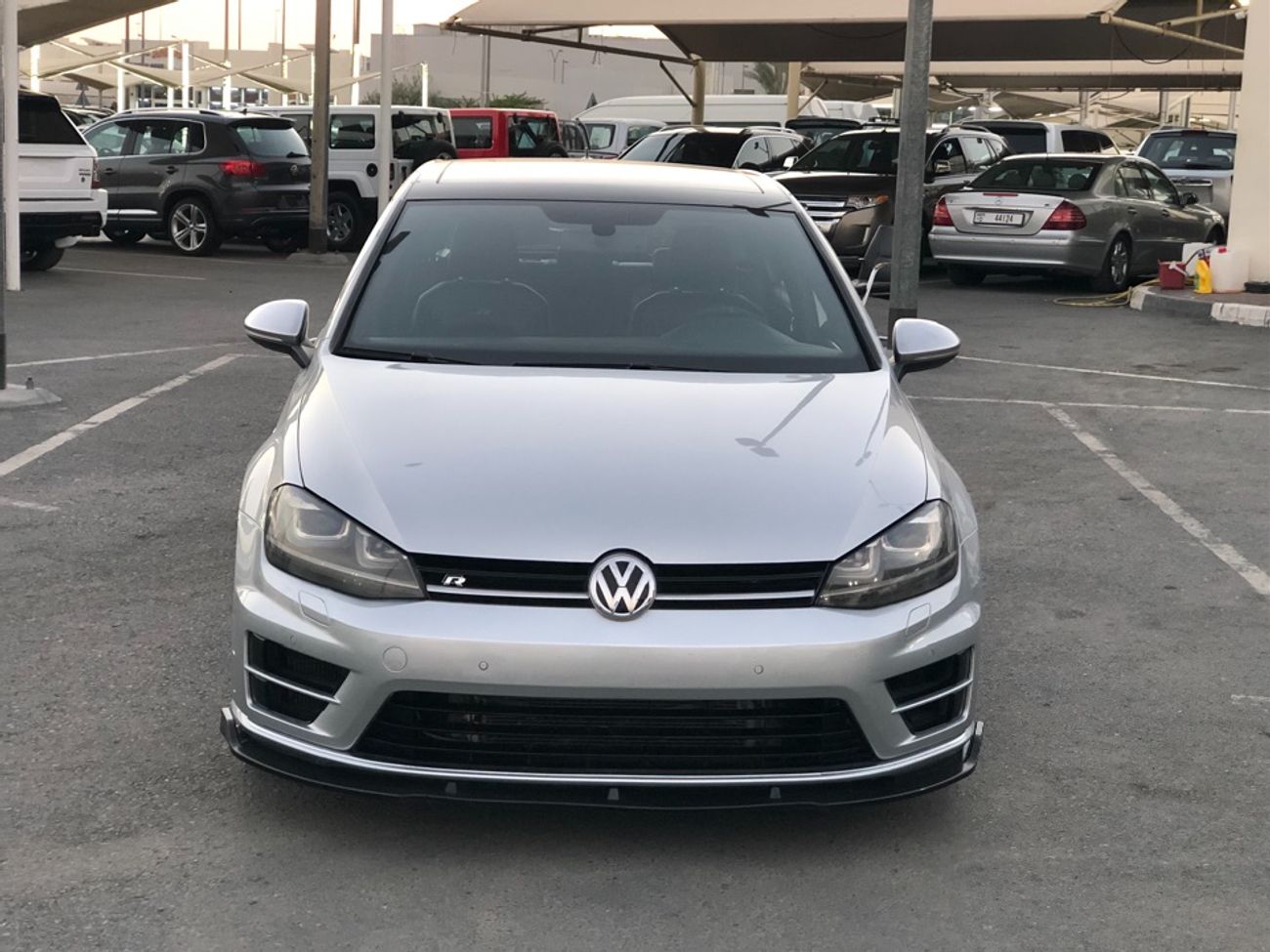Volkswagen Golf GOLF R MODEL 2015 GCC car perfect condition full option panoramic roof leather seats back camera bac