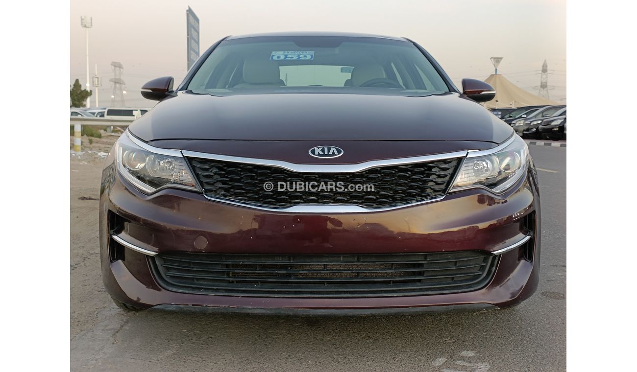 Kia Optima 2.4L Petrol, Leather Seats, DVD + Back Camera, 16'' Rims, Clean Interior and Exterior (LOT # 8894)