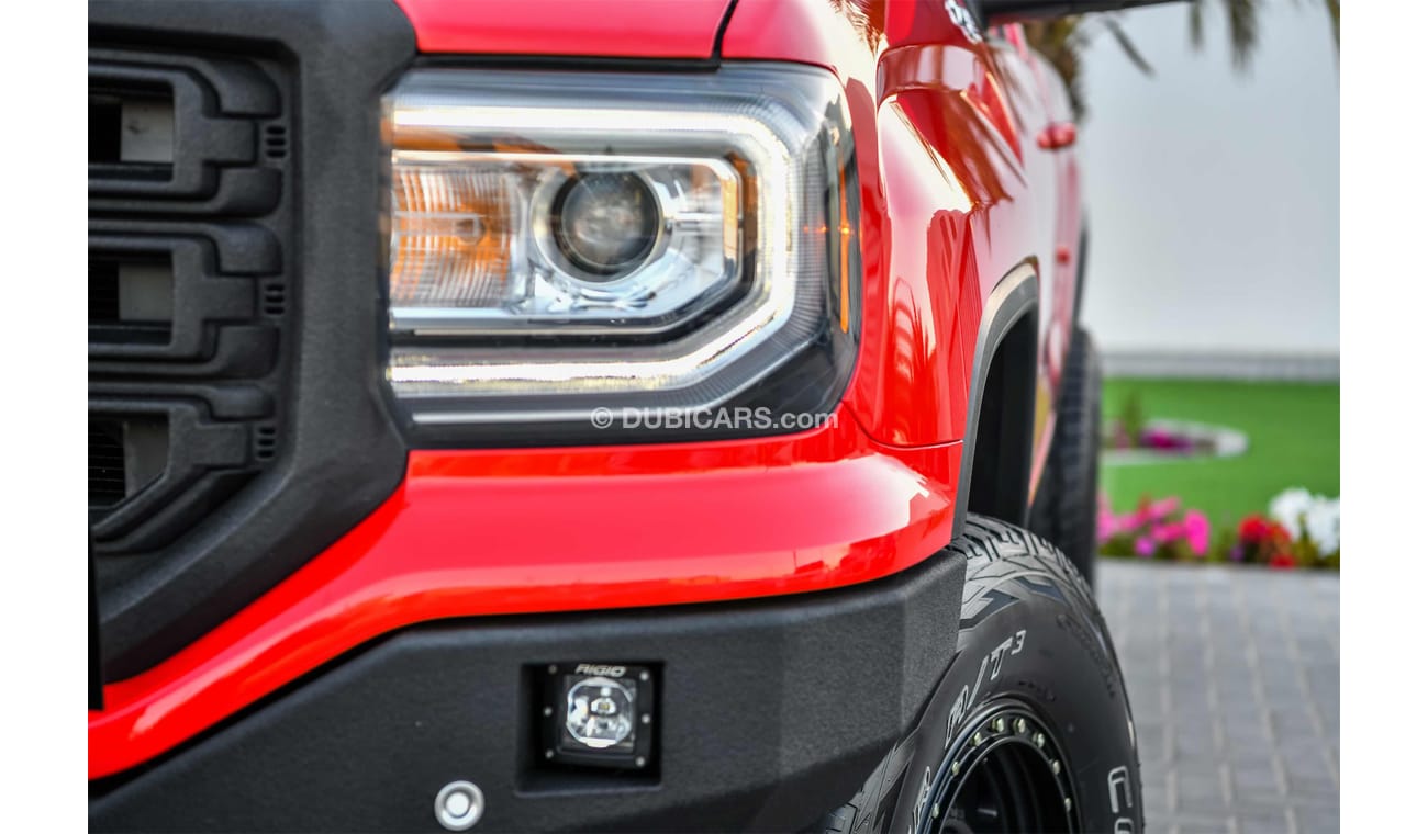 GMC Sierra MODIFIED - Agency Modified - Loaded - AED 1,841 PM! - 0% DP
