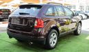 Ford Edge Gulf without accidents No. 2, burgundy, inside beige, without accidents, cruise control, rear wing c