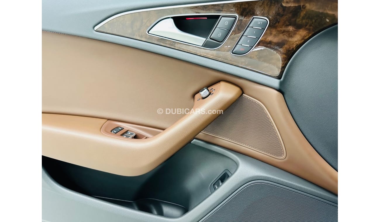 Audi A6 TFSI quattro GCC .. Low Milegea .. Perfect Condition .. V6 .. Original Paint .. 2,8