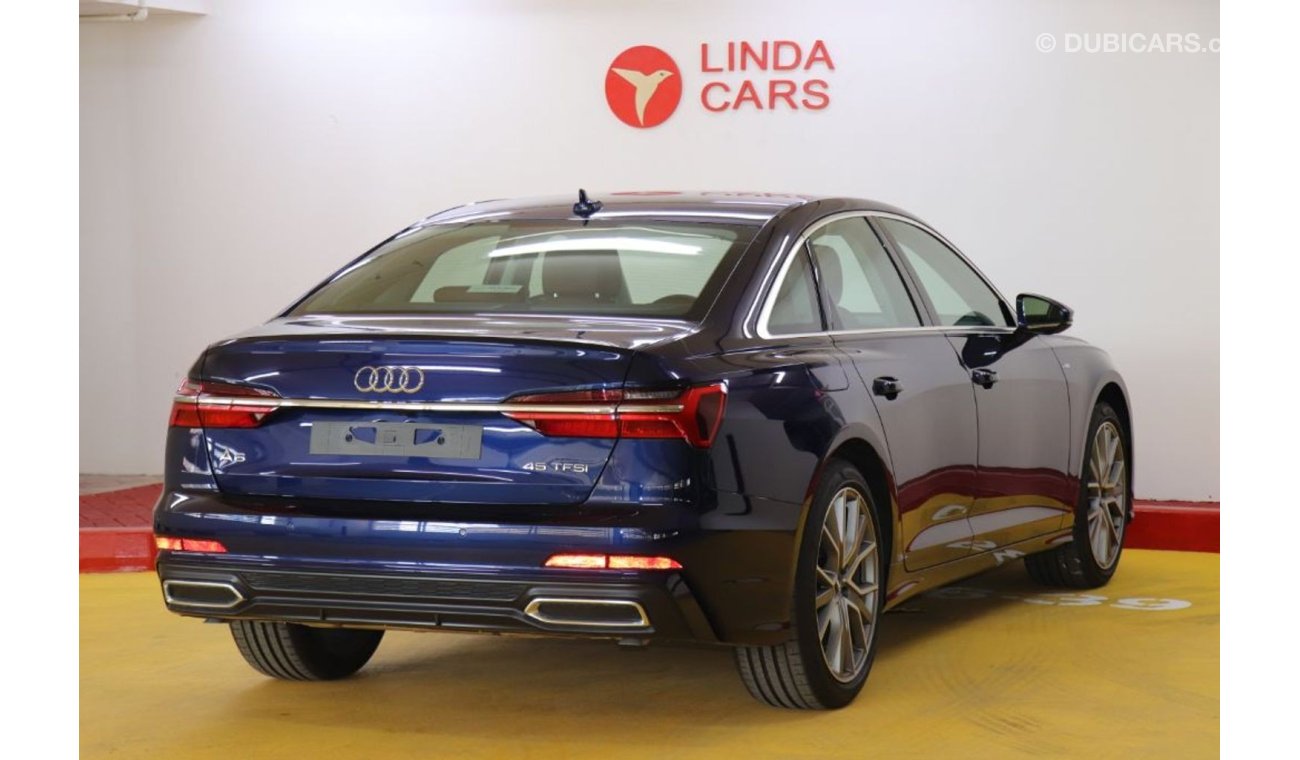 أودي A6 Audi A6 S-Line 45 TFSI 2020 GCC under Agency Warranty with Zero Down-Payment.