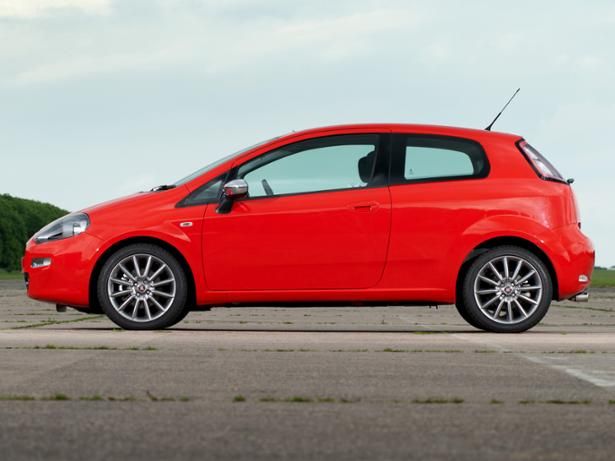 Fiat Punto exterior - Side Profile